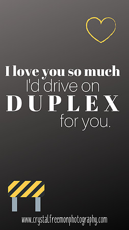 Spring Hill TN Valentine's Card Duplex